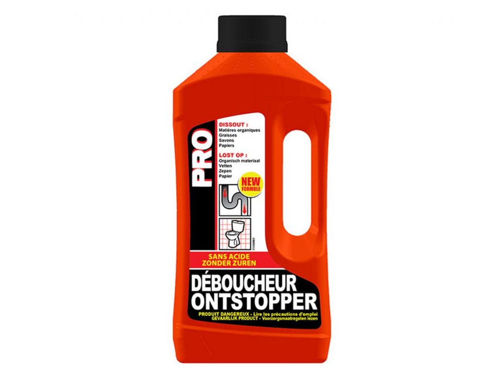 ONTSTOPPER PRO ZONDER ZUREN1000ML