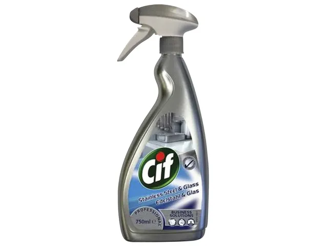 Cif Spray Roestvrij Staal Professional 750ml