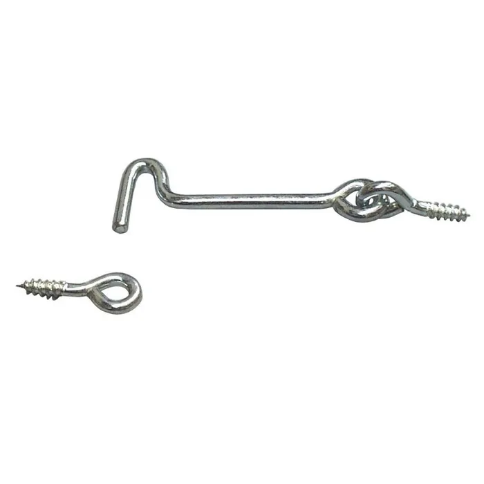 2 Windhaken Met Oogschroef RVS 160MM