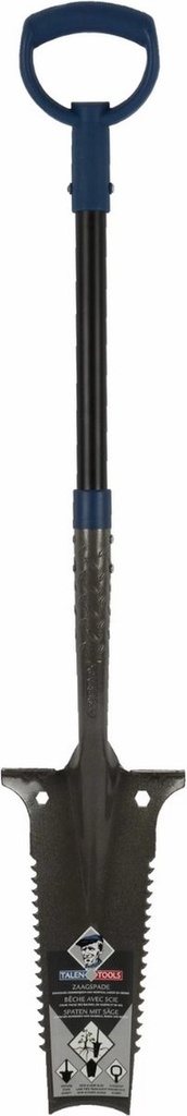 Zaagspade – Boomwortelspade – Gehard staal – 115 cm
