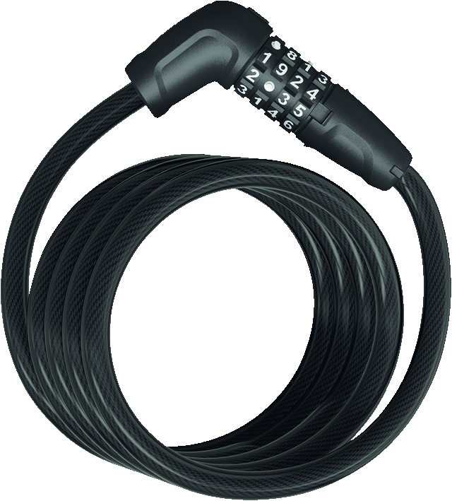 ABUS FIETSSLOT BLACK 5510C/180/10