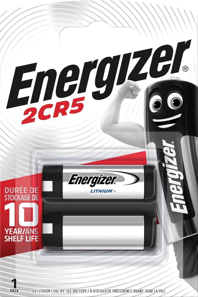 ENERGIZER LITHIUM 6V 2CR5