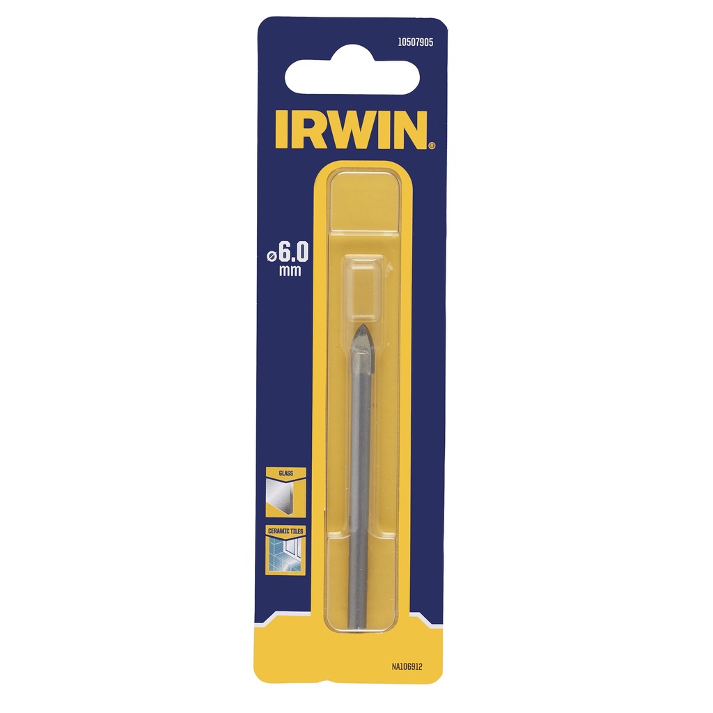 IRWIN Tegel/Glasboor Ø6,0mm
