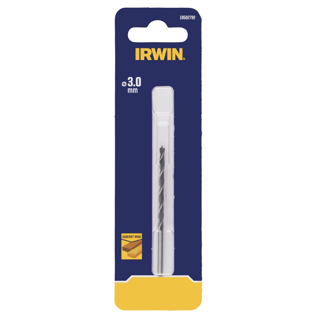 IRWIN Houtspiraalboor Ø3,0 X61mm
