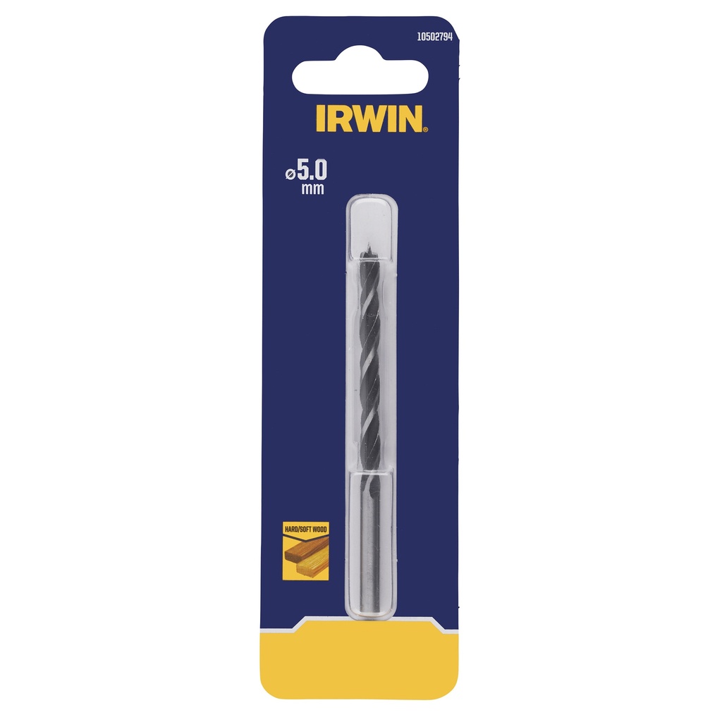IRWIN Houtspiraalboor Ø5,0 X86mm