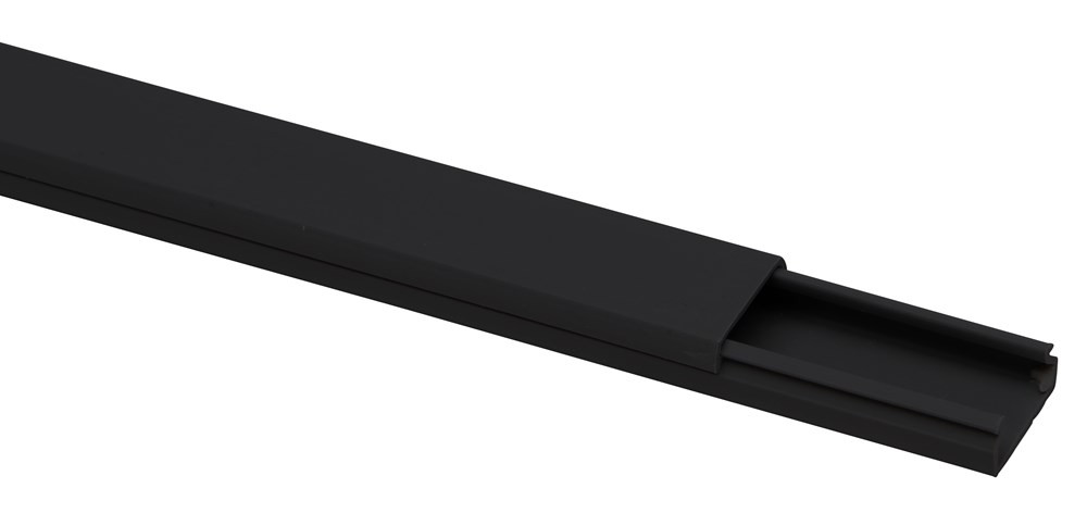 Kopp Kabelgoot Zwart Zelfklevend 10X20mm 2M