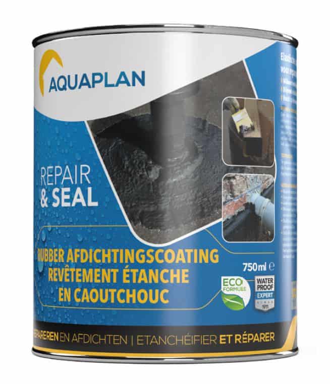 AQUAPLAN Repair & Seal Rubber afdichtingscoating 750 ML