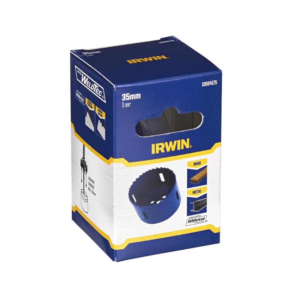 IRWIN Bi-Metalen Gatzaag Ø35mm