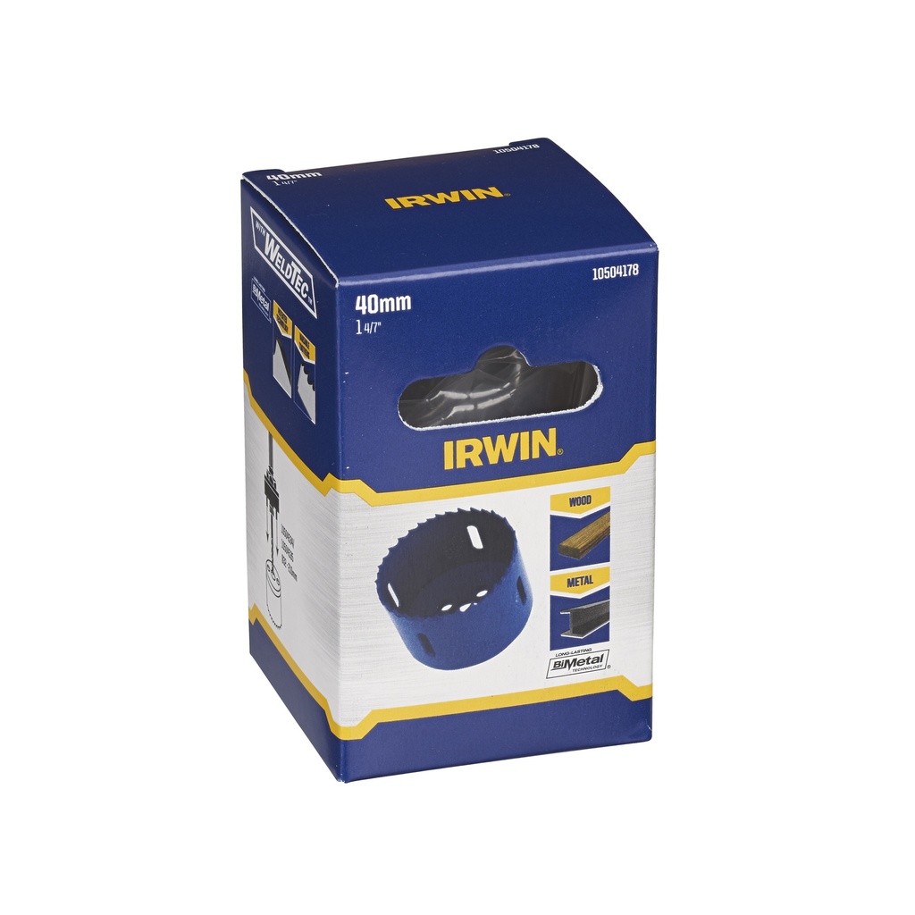 IRWIN Bi-Metalen Gatzaag Ø40mm