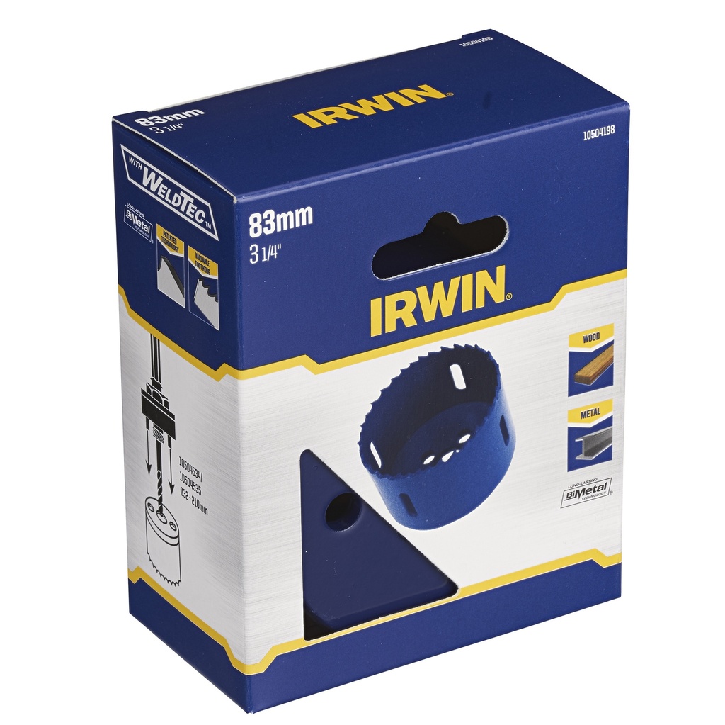 IRWIN Bi-Metalen Gatzaag Ø83mm