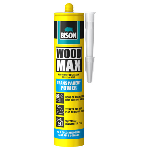 BISON  WOODMAX TRANSPARANT 380 GR