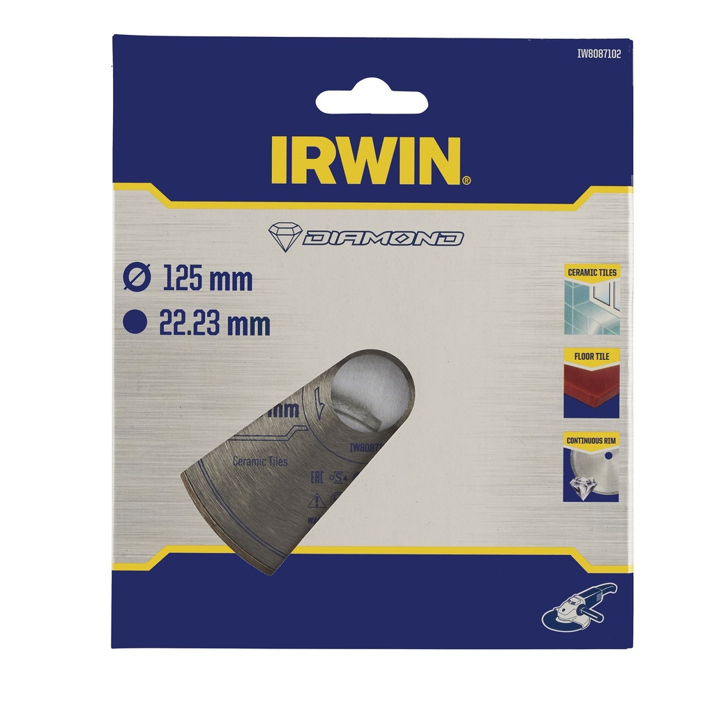 IRWIN Pro Performance Diamantzaagblad Voor Keramiek Ø125mm