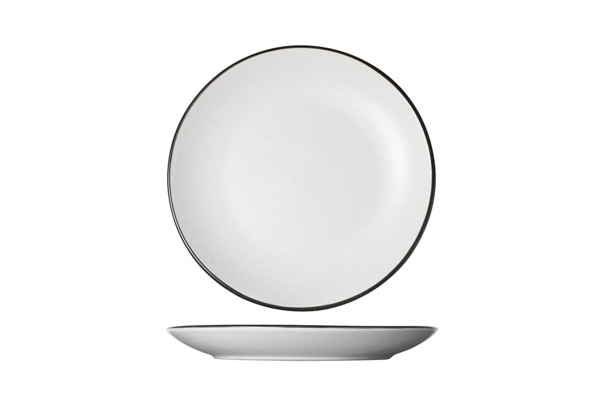 Speckle White Dessertbord Ø19,5cm X H 2,5cm