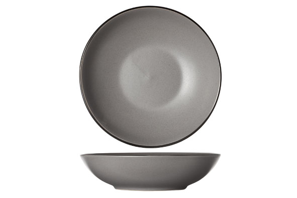 Speckle Grey Diep Bord Ø20cm X H 5,3cm