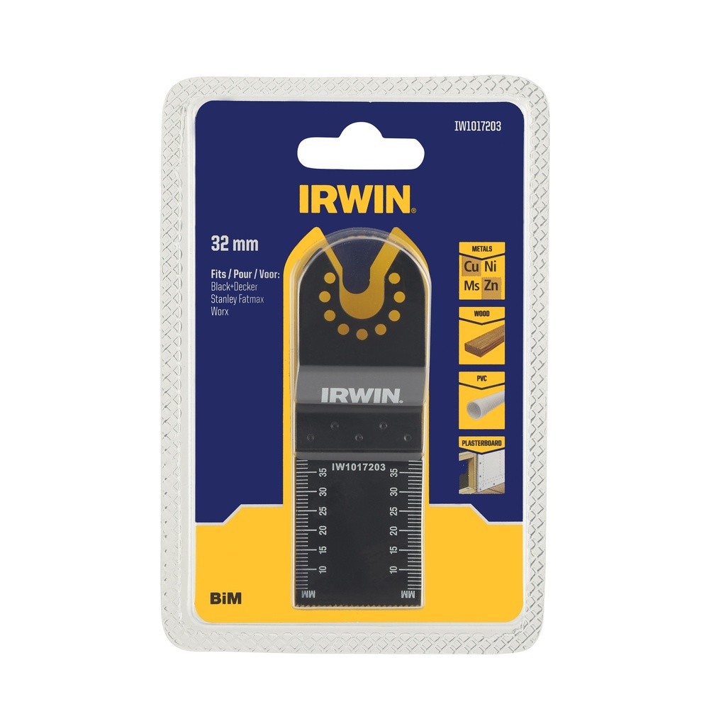 [IW1017203] IRWIN Invalzaagblad metaal en hout voor multitool