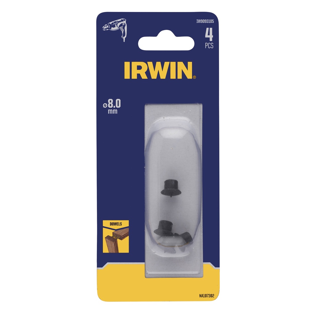 IRWIN Centreerpunten 4PCS, Ø8mm