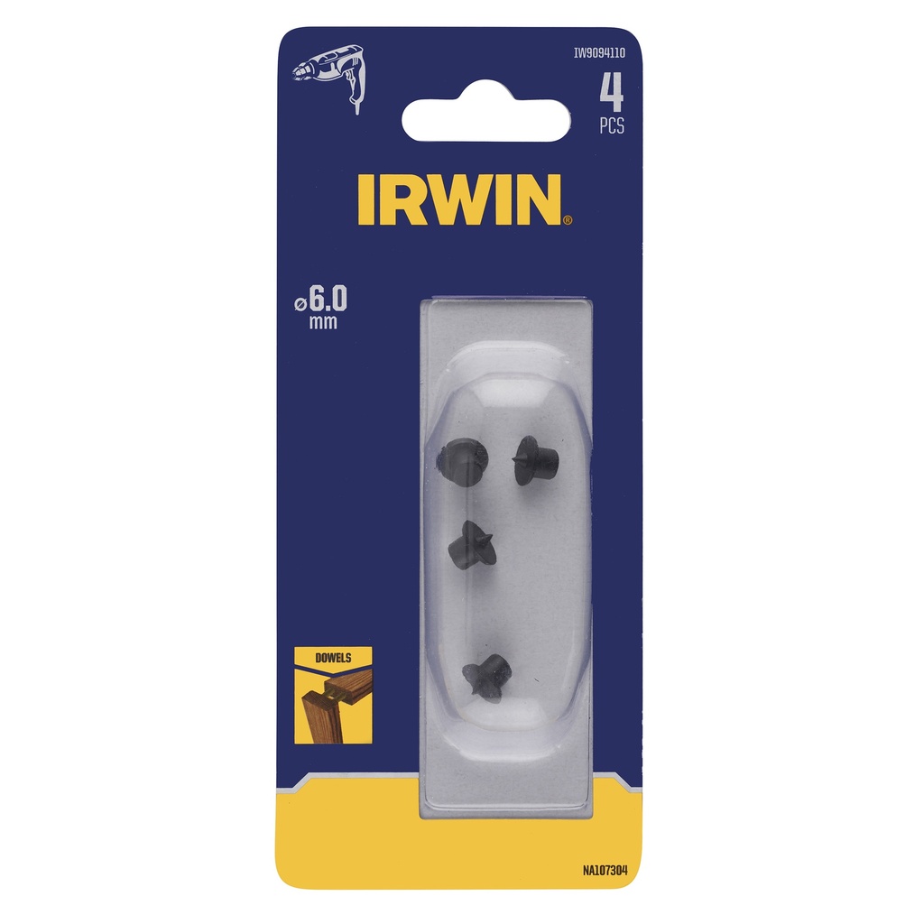 IRWIN Centreerpunten 4PCS, Ø6mm