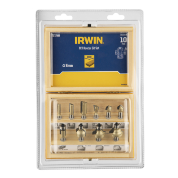 IRWIN Set Assortiment Frezen 10 PCS 8mm