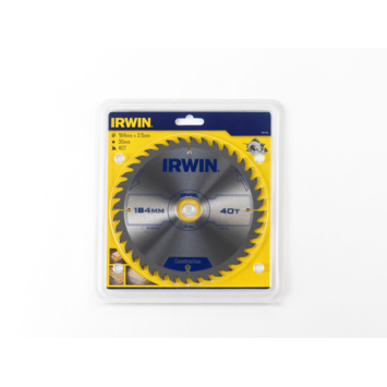 IRWIN Cirkelzaagblad Ø184mm met Asgat 30mm 40T