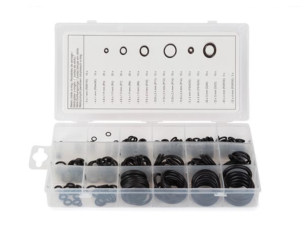 Assortiment Nitrilrubber O-ringen Metrisch 225-Delig