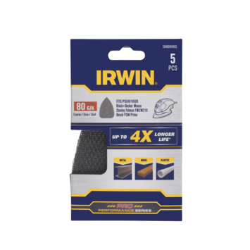 IRWIN Schuurgaas Handpalm B+D Mouse en BOSCH Primo K80