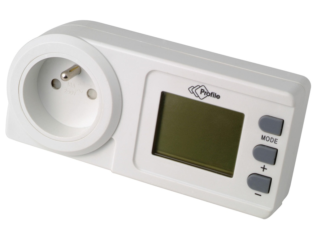 Profile energieverbruiksmeter digitaal