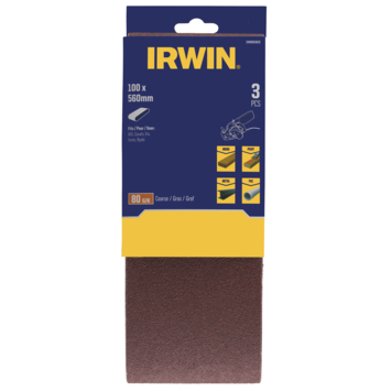 IRWIN Schuurband 100x560mm voor AEG K80 3PCS
