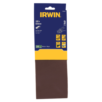 IRWIN Schuurband 100x610mm K150 voor Makita 3PCS