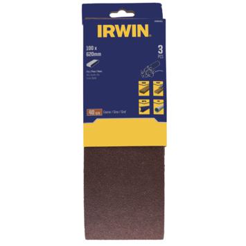 IRWIN Schuurband 100x620mm K40 3PCS