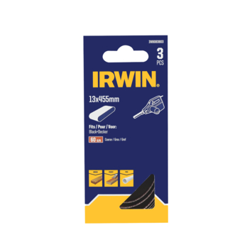 IRWIN Schuurband 13x455mm K60 voor B+D Powerfile KA900 3PCS