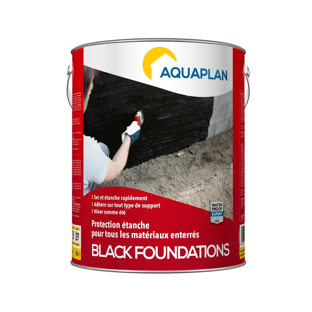 AQUAPLAN Black Foundations 4L