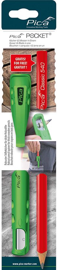 Pica Pocket met Timmermanspotlood