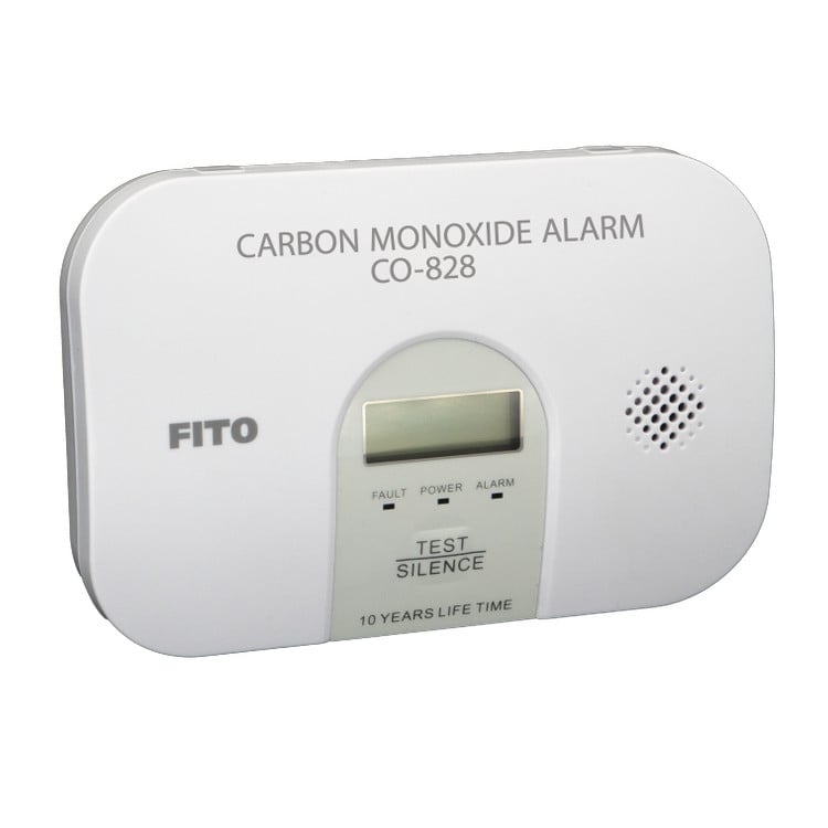Fito Koolmonoxidemelder Co-Melder 3V 10 jaar incl. 2xaa batt - CO-828
