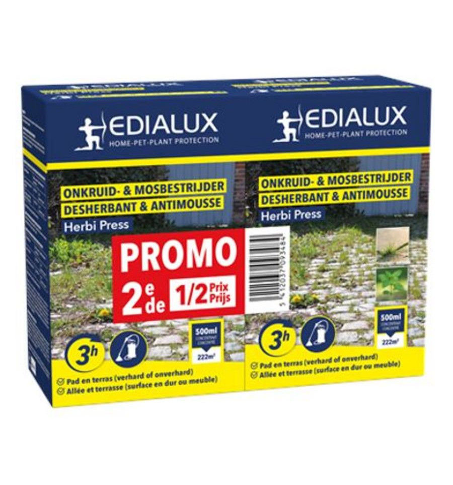 Edialux Herbi Press 500ml+500ml