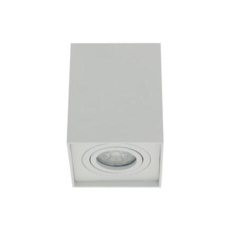 [358000215] Prolight Tussio LED plafondspot GU10 15W vierkant wit