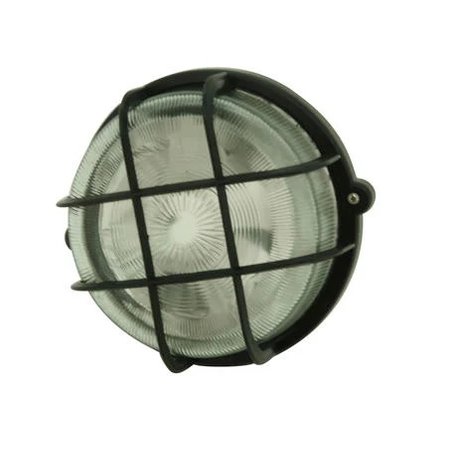 Prolight Wandlamp Hublot Rond, E27 max. 60W, Zwart