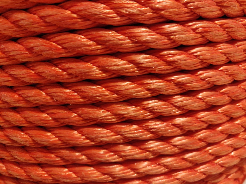 Koord Polypropyleen Oranje 14mm   50m