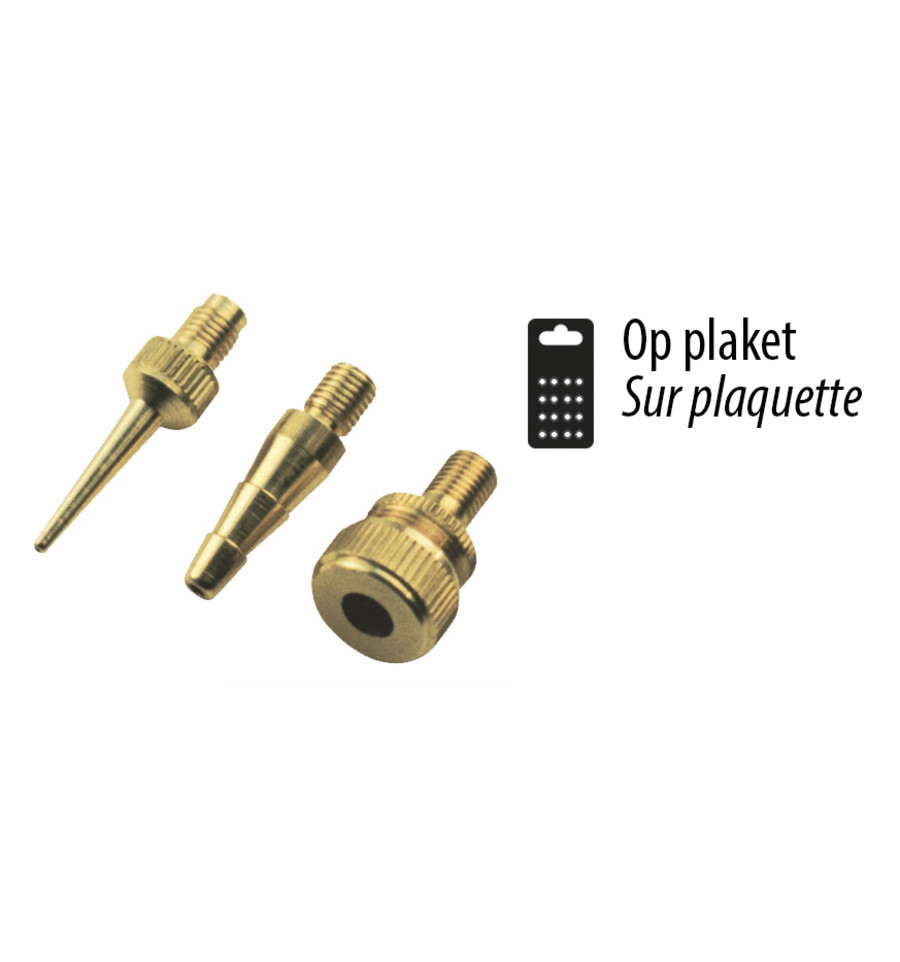 3 Mondstukken  voor bandenblazer