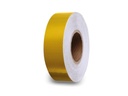 Honingraat Reflecterende tape 5cm x 5m - geel