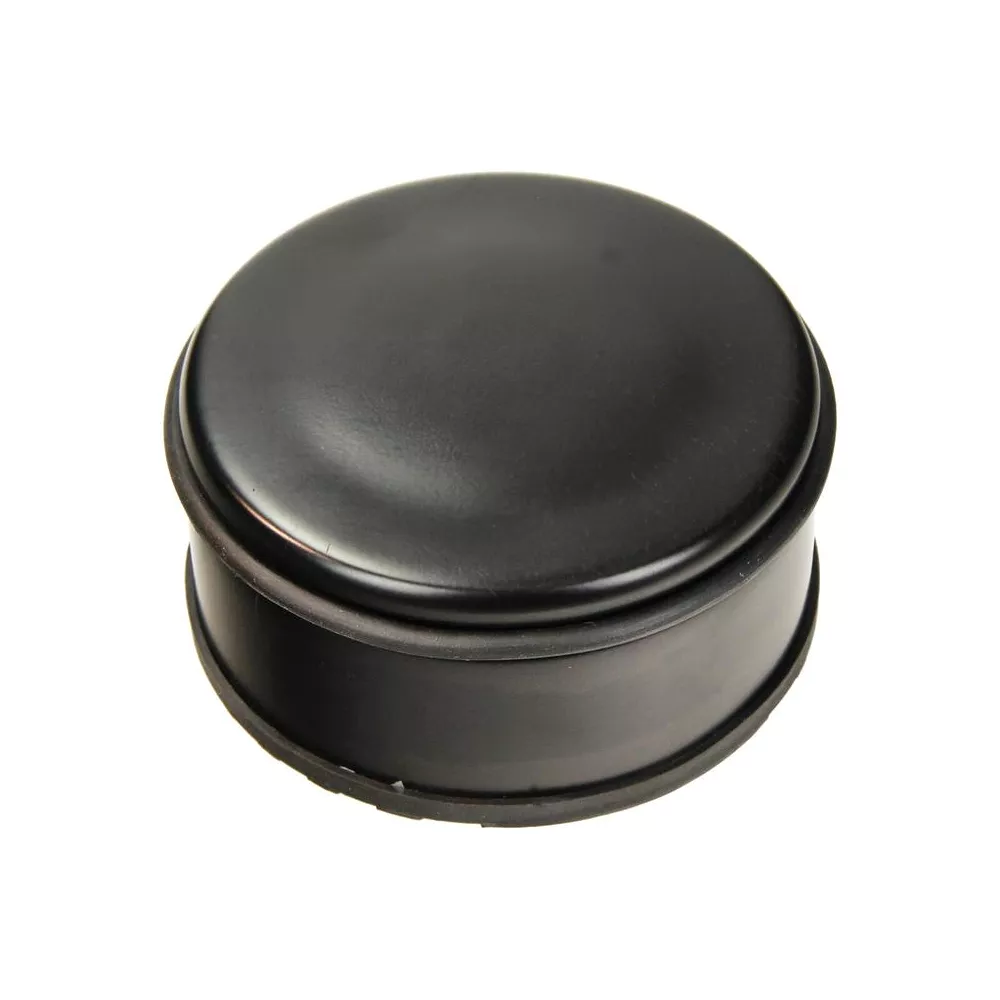 Zware Deurstop Zwart Hoog 1,1 Kg Ø110mm 60mm