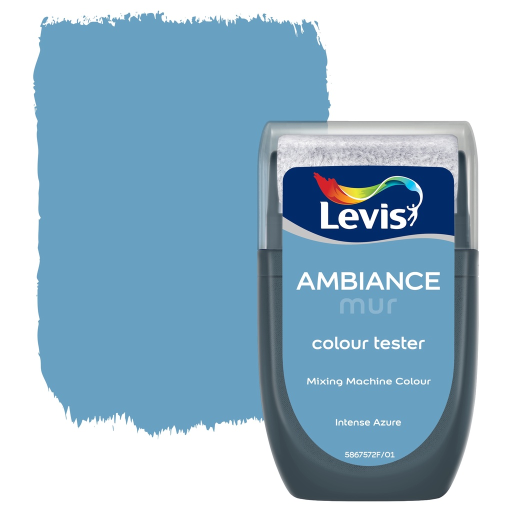 Levis Ambiance Tester Muurverf Extra mat 30ml Intense Azure 