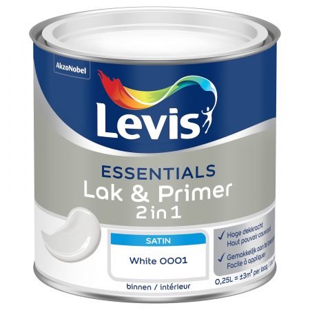 Levis Essentials Lak&Primer 250ml White