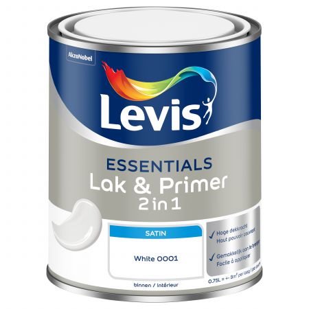 Levis Essentials Lak&Primer 750ml White