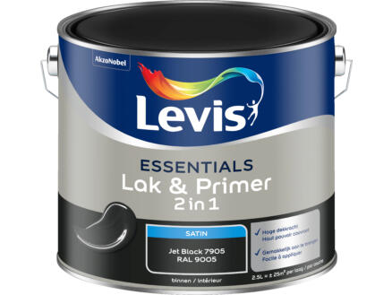 Levis Essentials Lak&Primer 750ml Jet Black