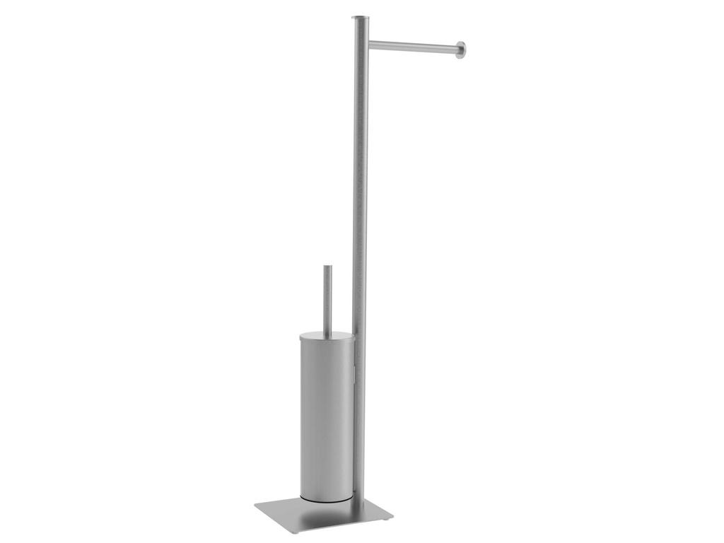 Allibert Coperblink WC-borstelset Geborsteld Chroom