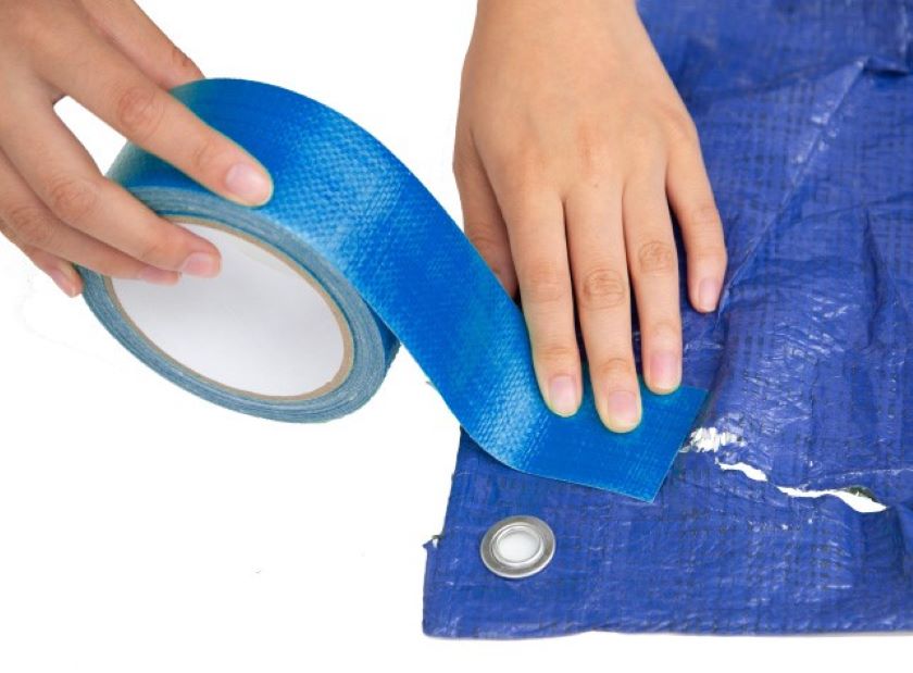 Dekzeil reparatietape 50mm x 10m