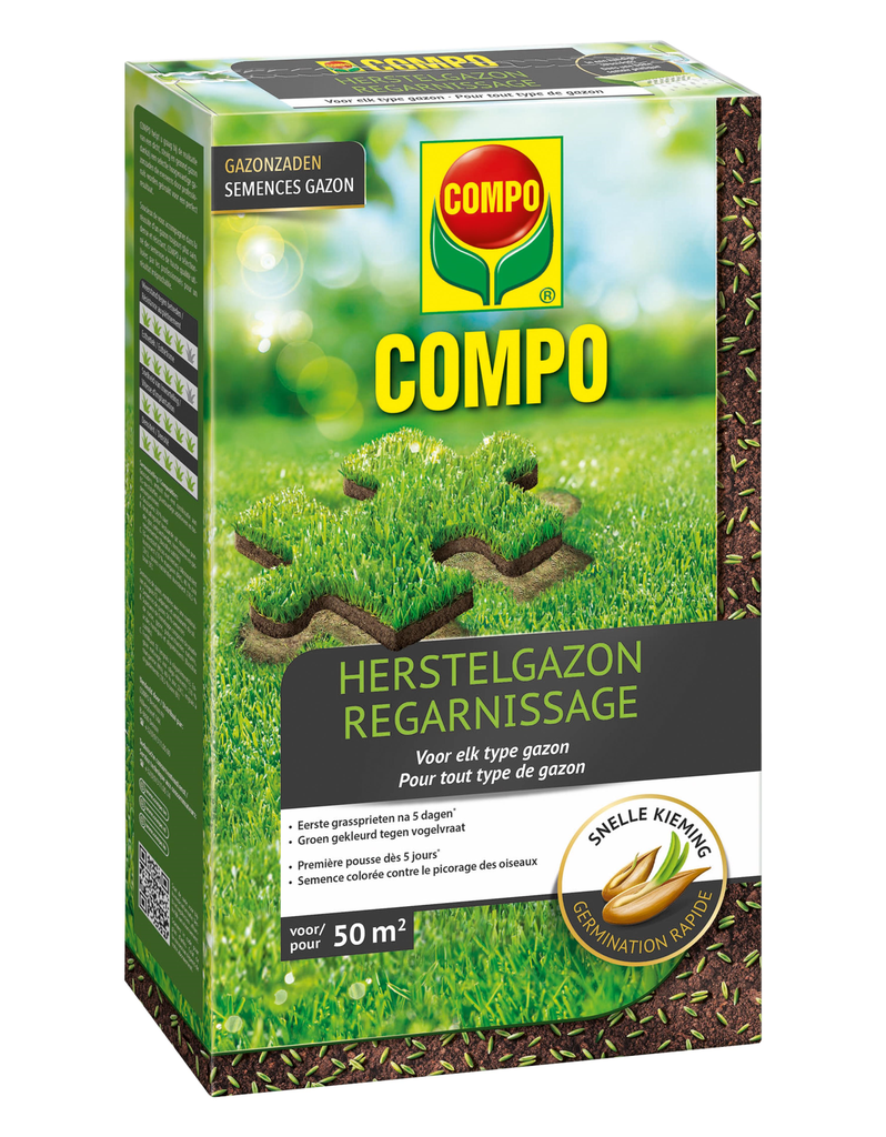 Compo Herstelgazon 1kg (50m²)