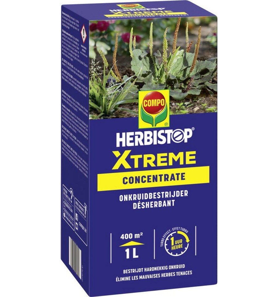 Compo Herbistop Xtreme Onkruidverdelger 1l (400m²)