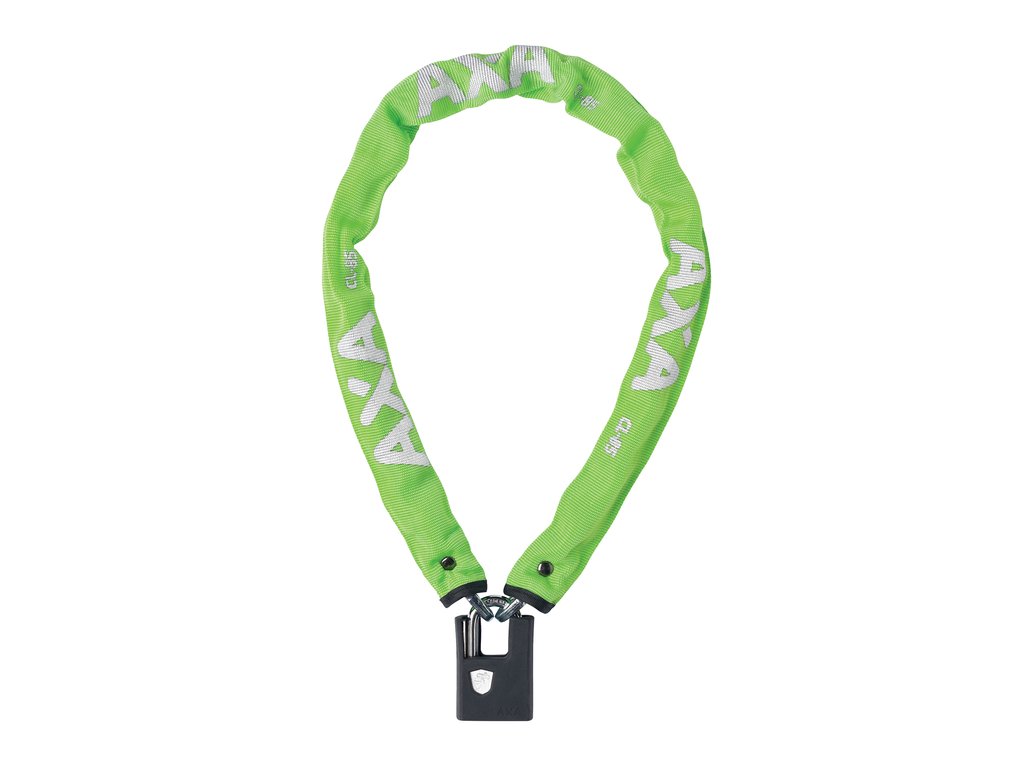 AXA Kettingslot Clinch 85cm ø6mm Groen