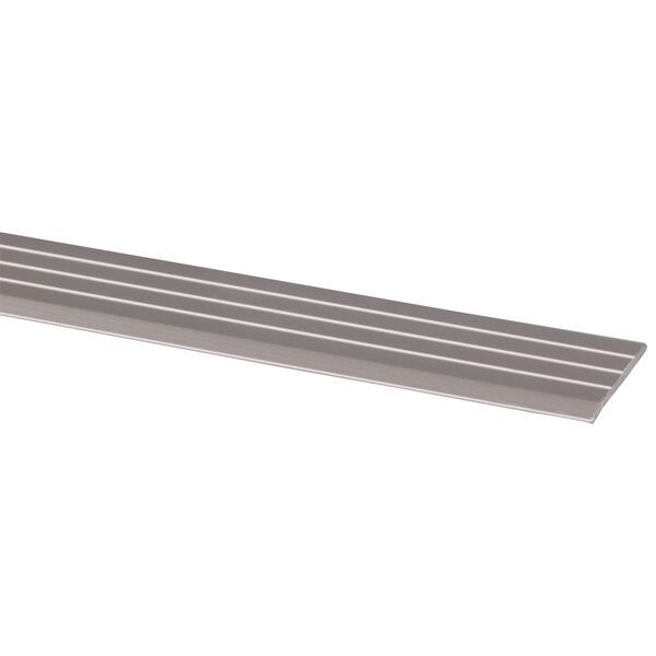 [123122118] Overgangsprofiel Zelfklevend Gelijkvloers RVS 25mm 95cm 